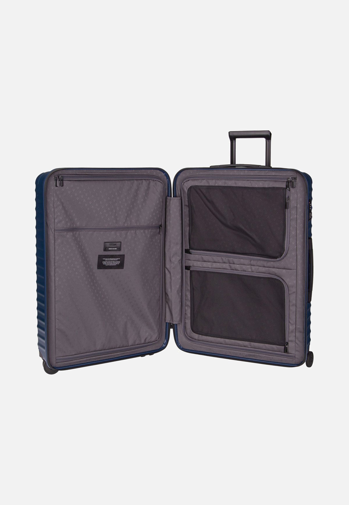 Titan UPGRADE 4w Trolley L Midnight Blue Suitcase