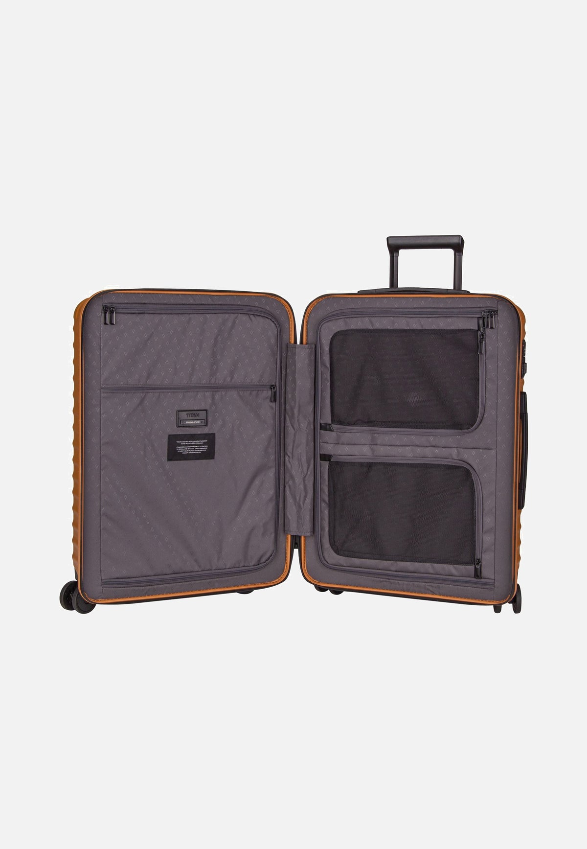 Titan UPGRADE 4w Trolley M Canyon Bronze Suitcase