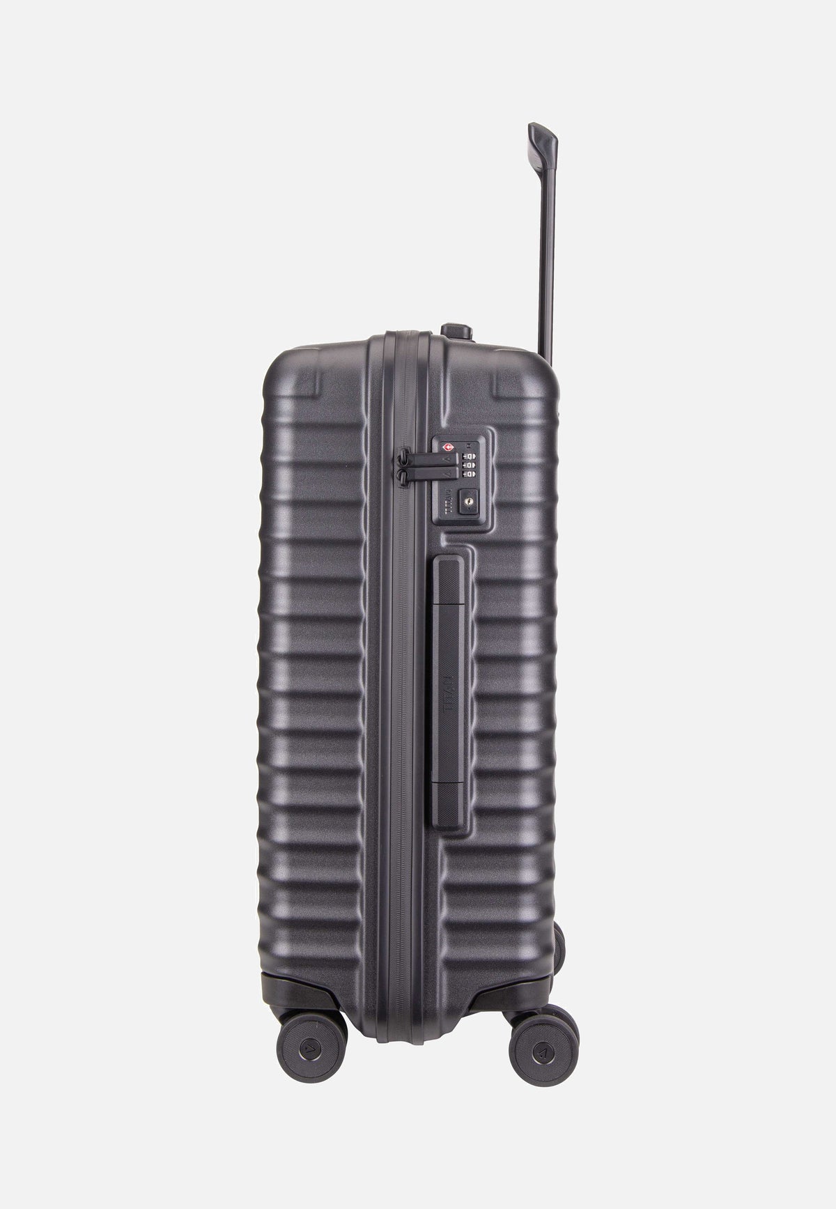 Titan UPGRADE 4w Trolley M Nightshade Black Suitcase