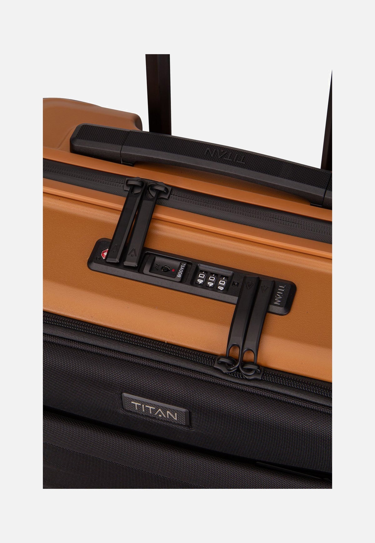 Titan UPGRADE 4w Trolley S VT Canyon Bronze Suitcase