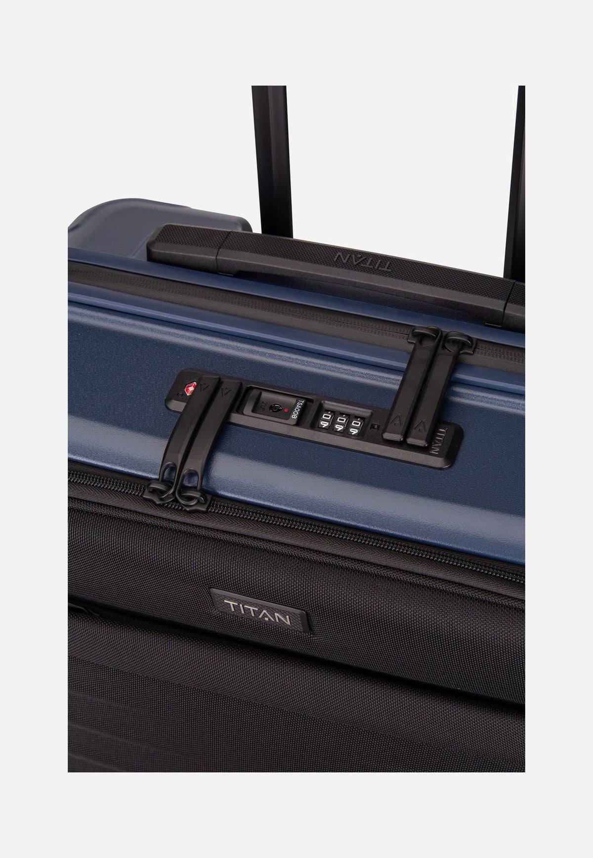 Titan UPGRADE 4w Trolley S VT Midnight Blue Suitcase