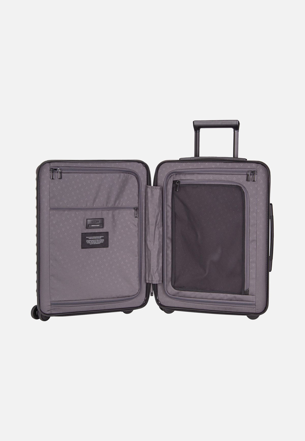 Titan UPGRADE 4w Trolley S VT Nightshade Black Suitcase