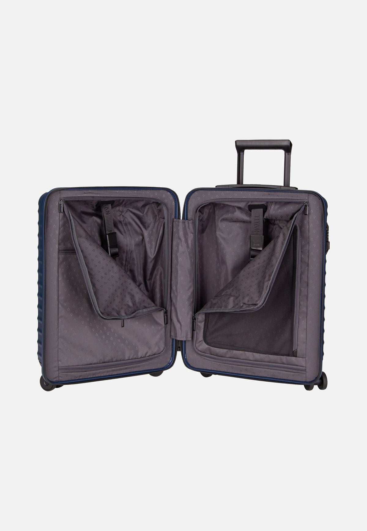 Titan UPGRADE 4w Trolley S20 Midnight Blue Suitcase
