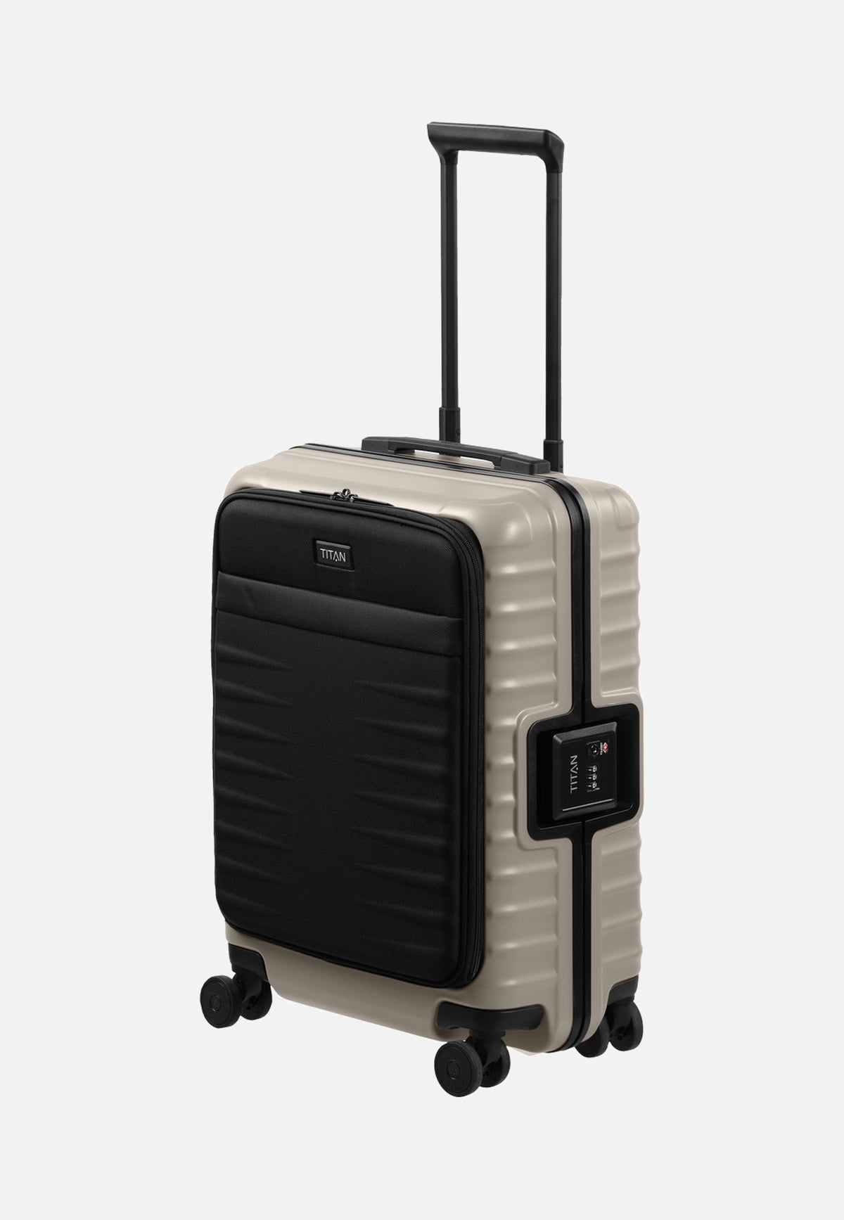 Titan OVERSEAS 4w Trolley S VT Moonstone Grey Suitcase