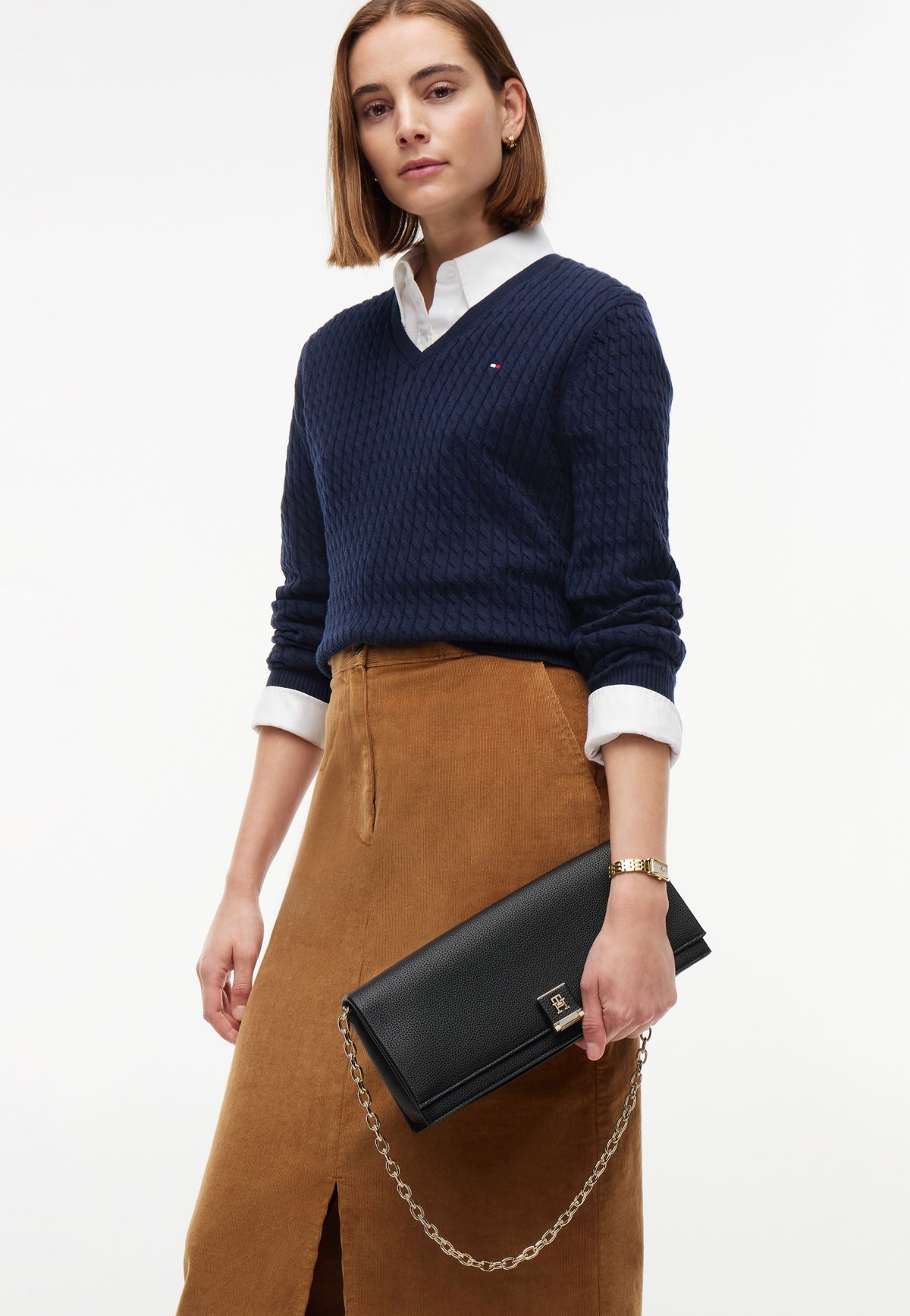 Tommy Hilfiger TH Her Clutch Black Clutch