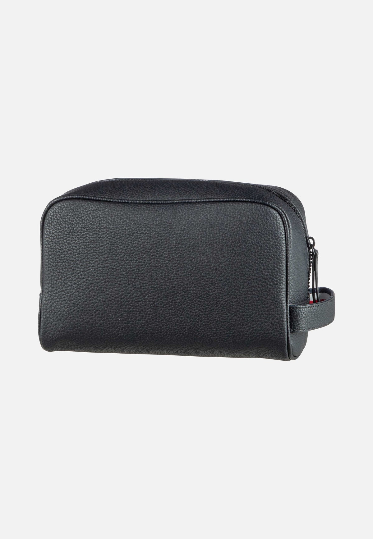 Tommy Hilfiger Essential PU Washbag Black Toiletry Bag