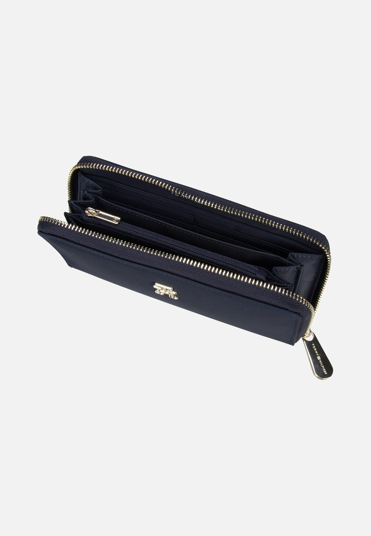 Tommy Hilfiger TH Emblem Large ZA Space Blue Wallet