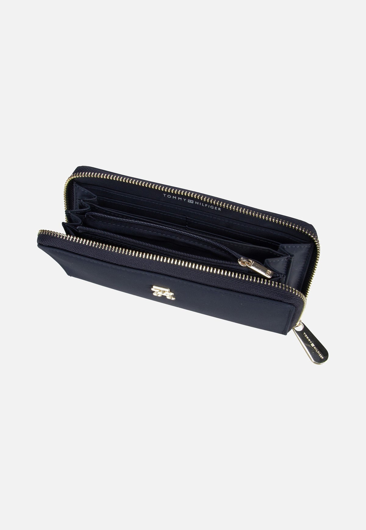 Tommy Hilfiger TH Emblem Large ZA Space Blue Wallet