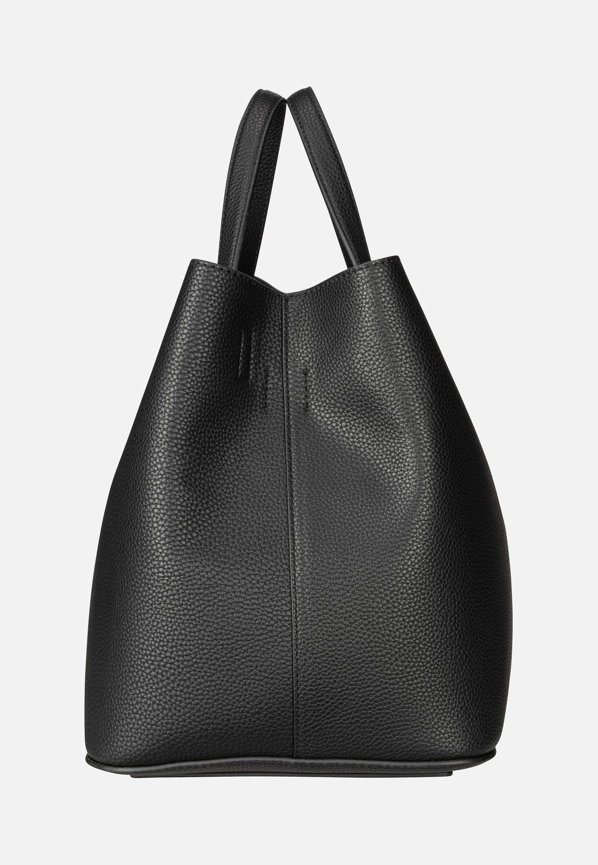 Tommy Hilfiger TH Emblem Satchel Black Tote Bag