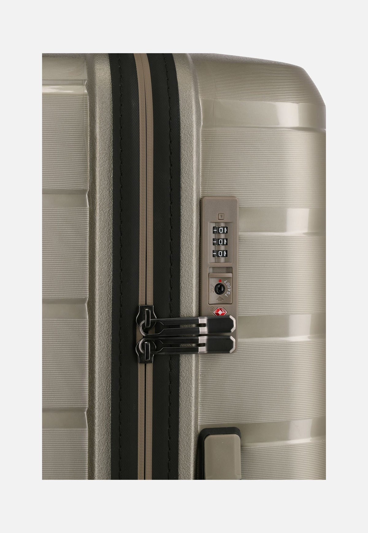 travelite Air Base 4-Rad Trolley L Champagner Suitcase