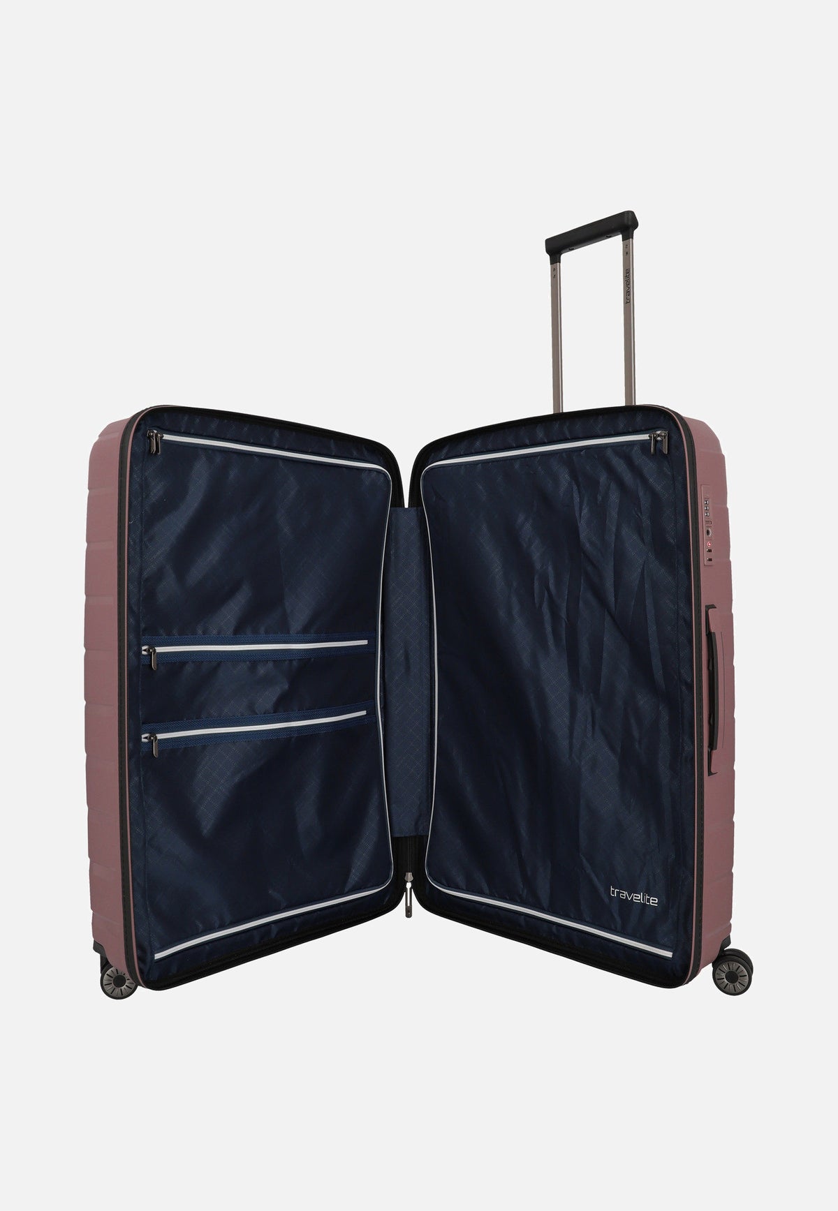 travelite Air Base 4-Rad Trolley L Flieder Suitcase