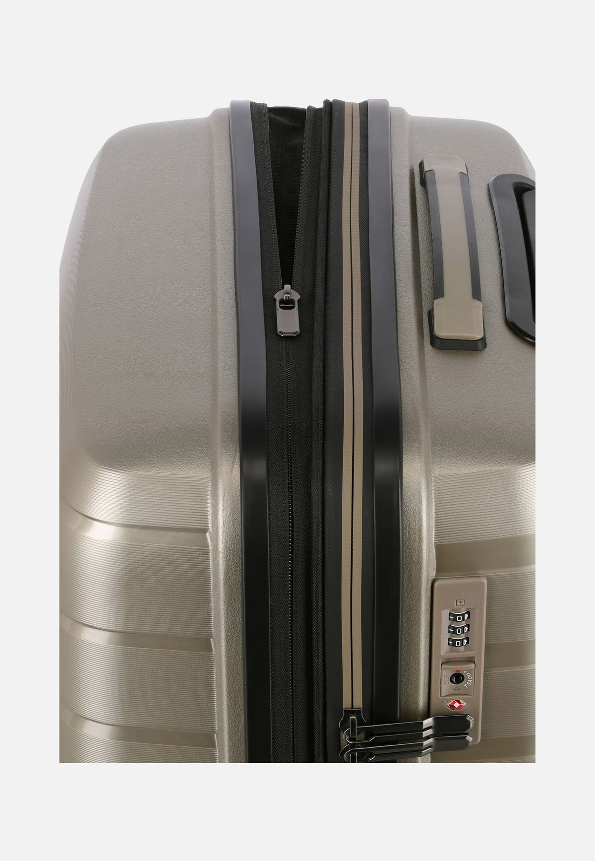 travelite Air Base 4-Rad Trolley M Champagner Suitcase