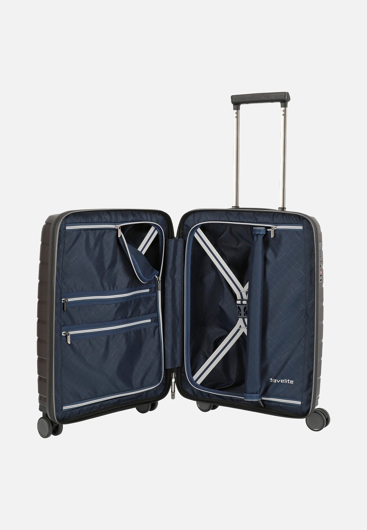 travelite Air Base 4-Rad Trolley S Anthrazit Suitcase