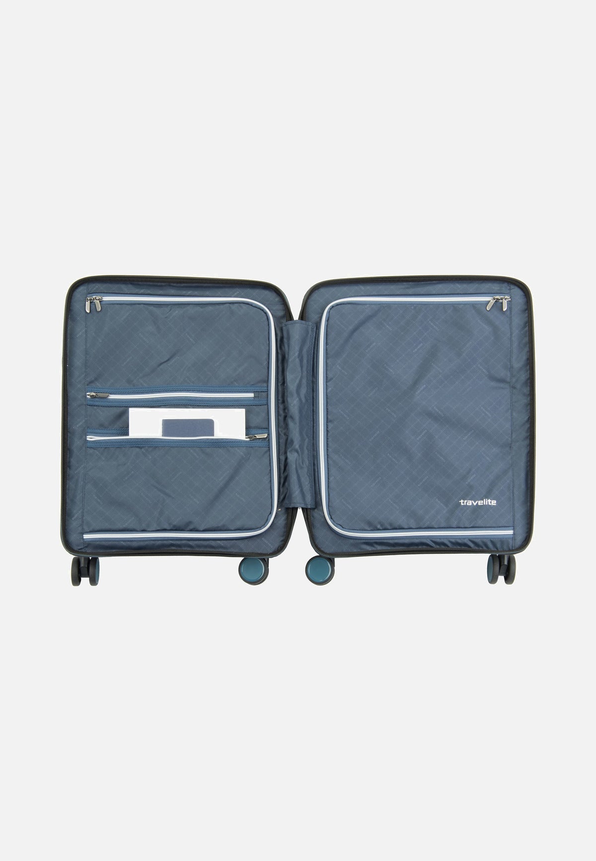 travelite Air Base 4-Rad Trolley S Eisblau Suitcase