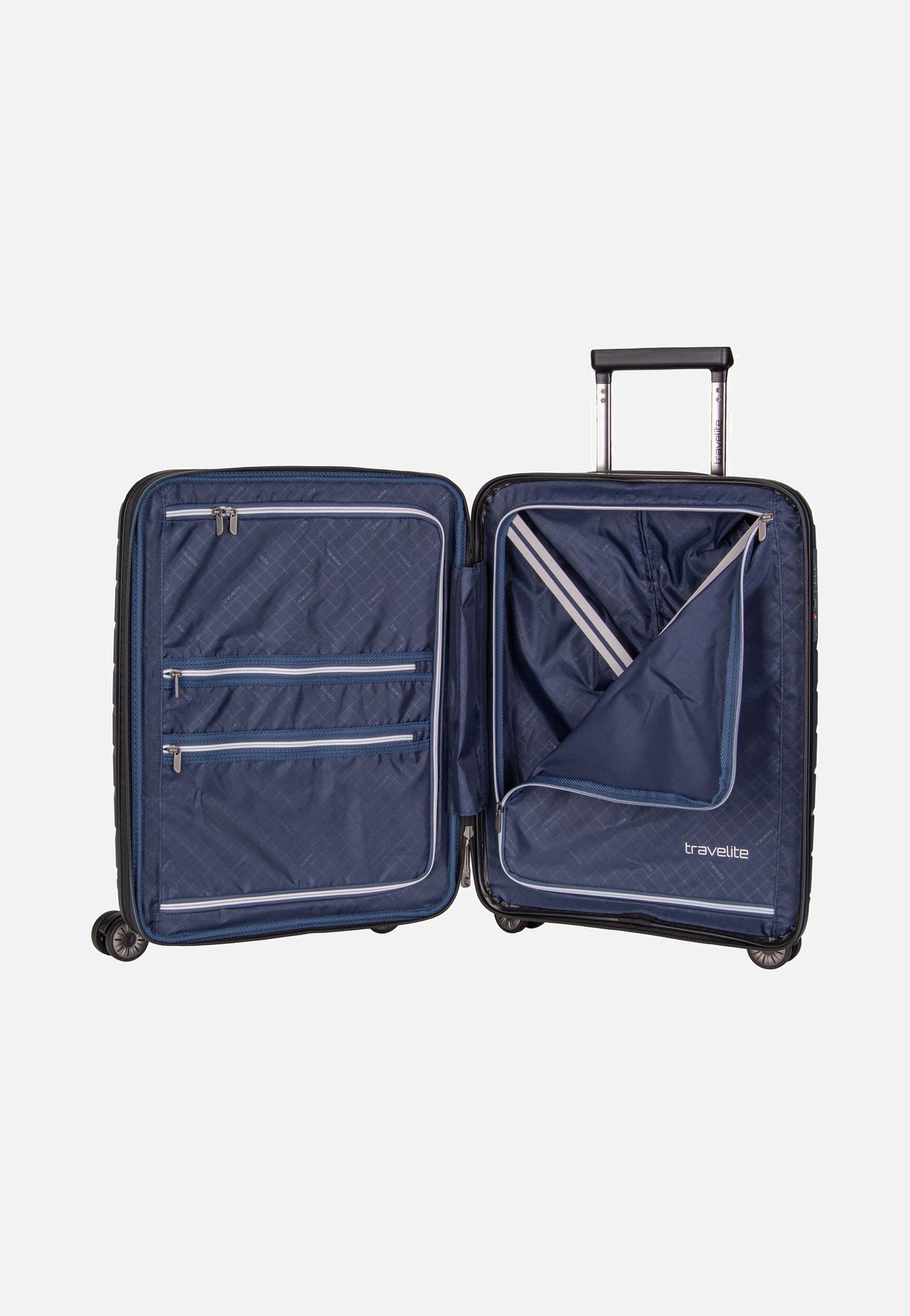 travelite Air Base 4-Rad Trolley S Exp Ice Blue Valise