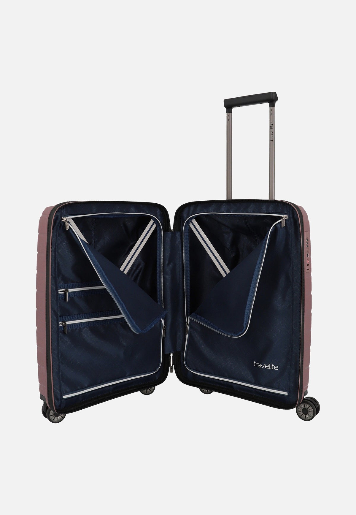 travelite Air Base 4-Rad Trolley S Flieder Suitcase