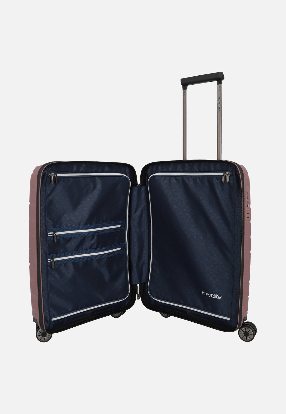 travelite Air Base 4-Rad Trolley S Flieder Suitcase