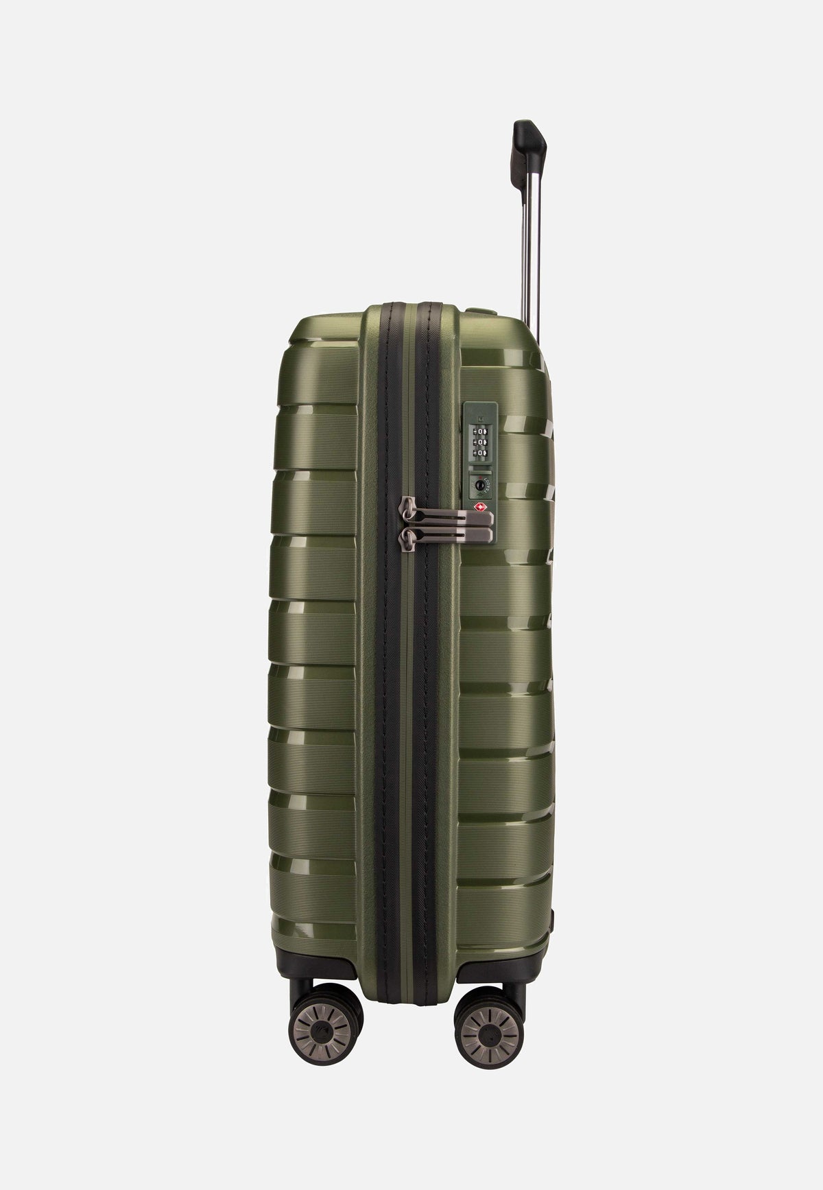 travelite Air Base 4-Rad Trolley S Olive Koffer