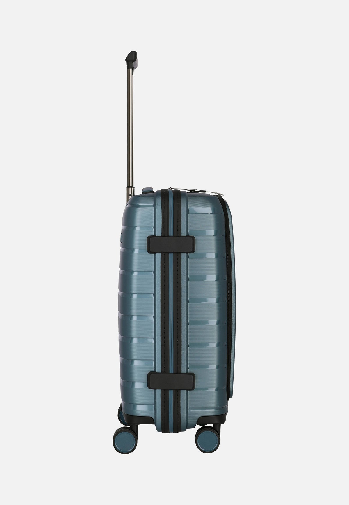 travelite Air Base 4-Rad Trolley S Vortasche Eisblau Maleta