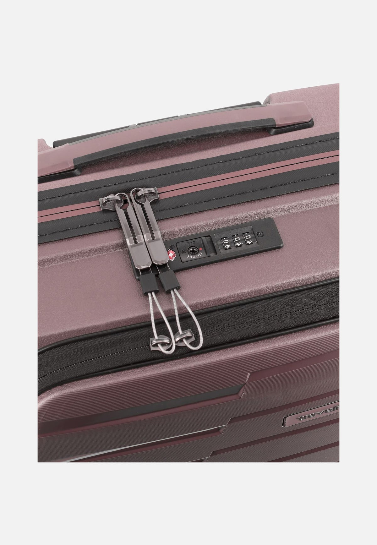 travelite Air Base 4-Rad Trolley S Vortasche Flieder Suitcase
