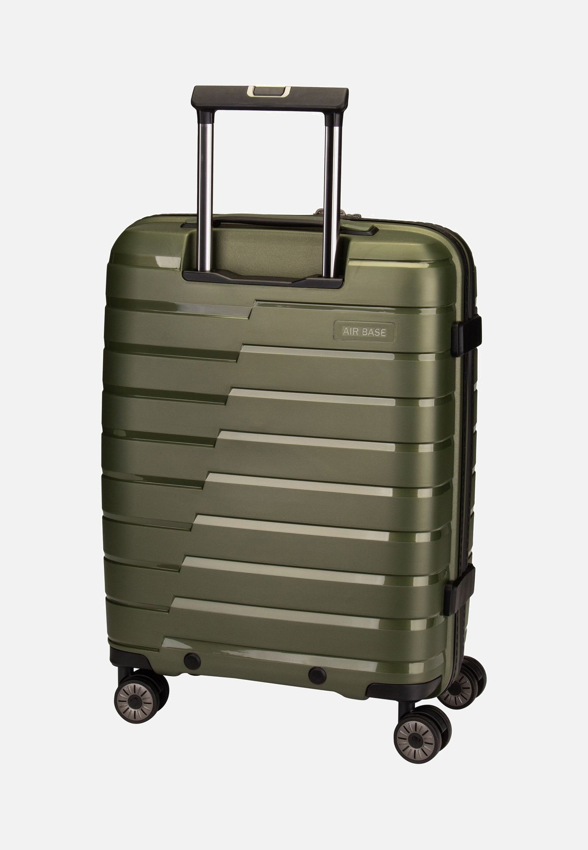 travelite Air Base 4-Rad Trolley S Vortasche Olive Suitcase