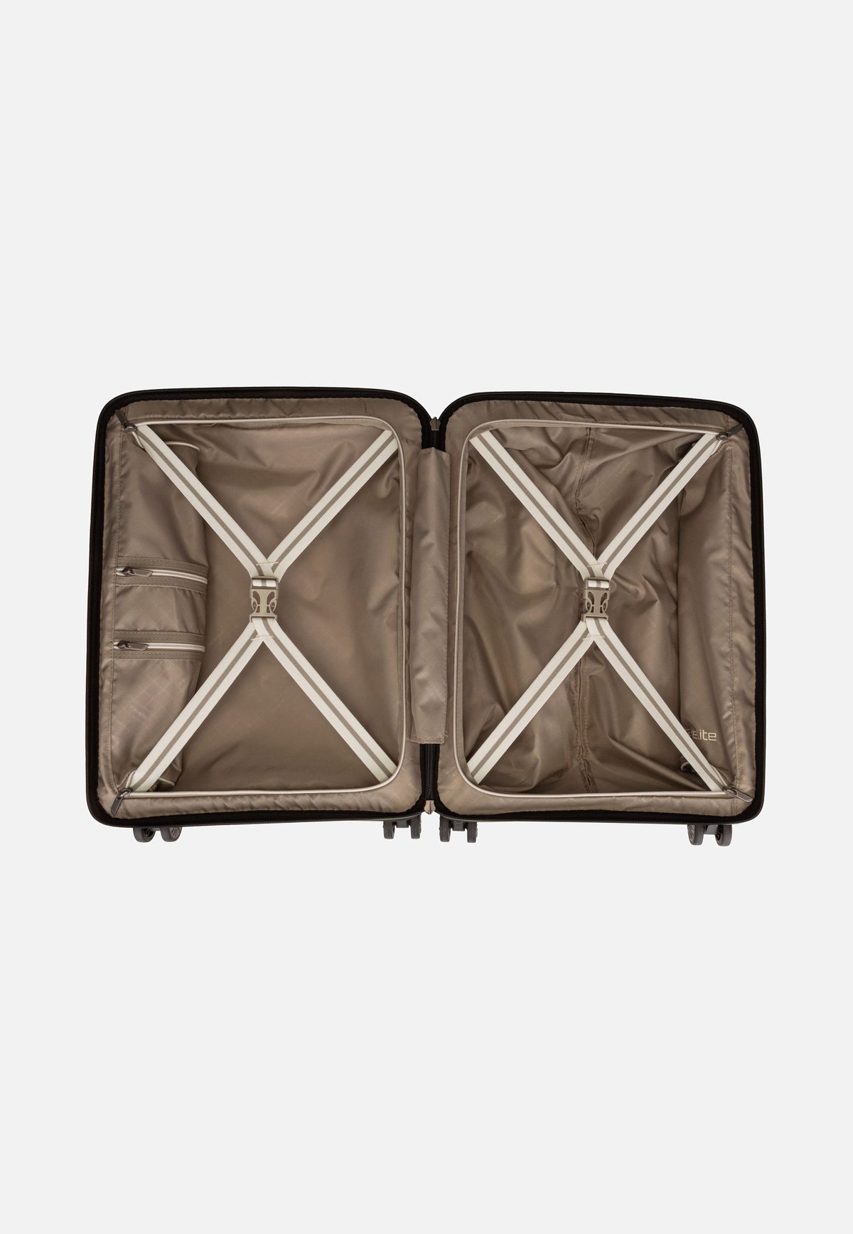travelite Air Base 4-Rad Trolley S Vortasche Olive Valigia