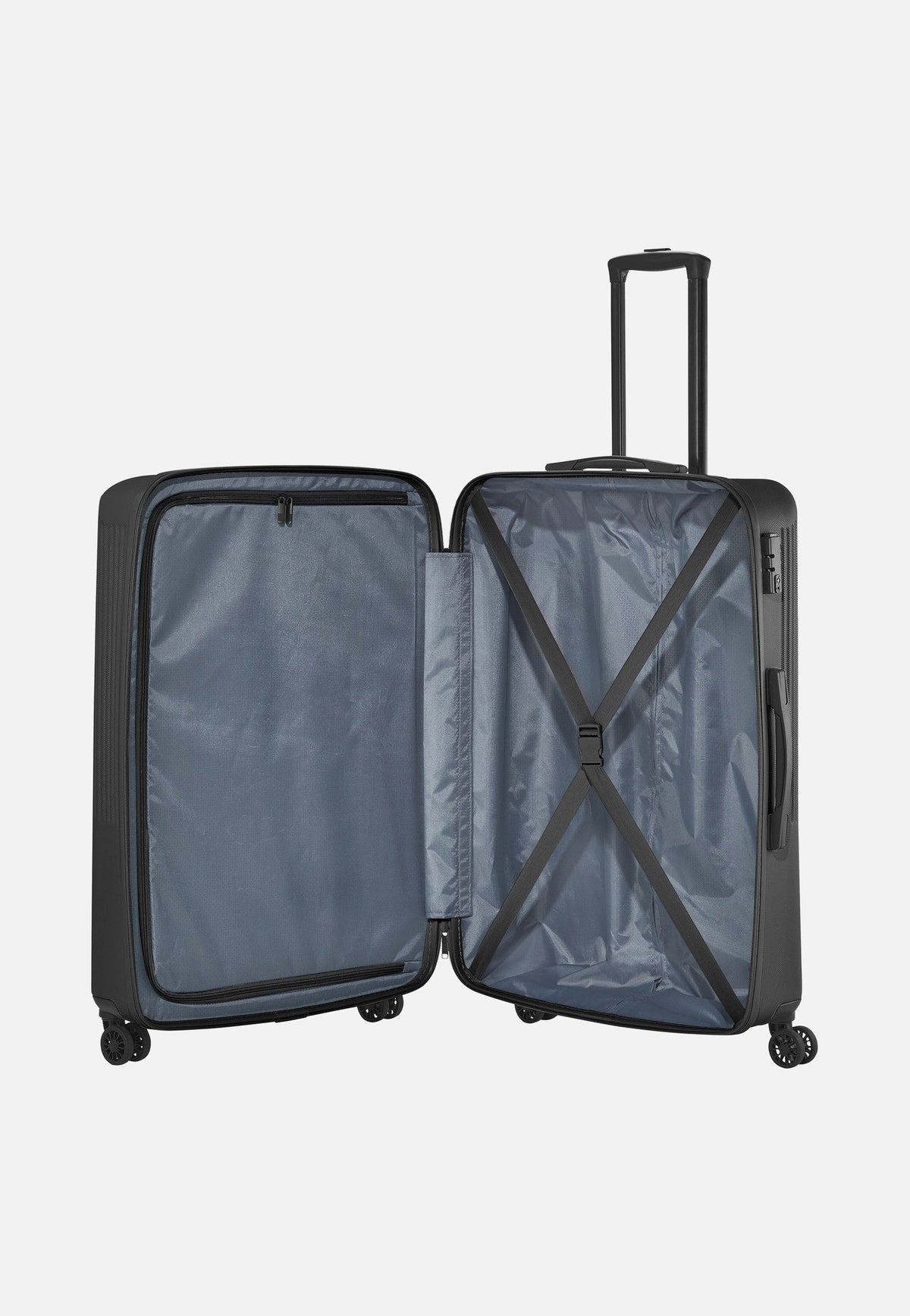 travelite Bali 4w Trolley L Schwarz Suitcase