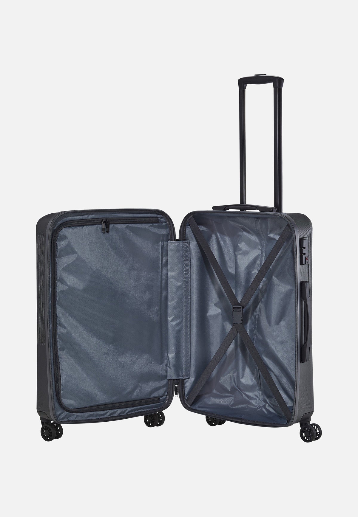 travelite Bali 4w Trolley M Anthrazit Suitcase