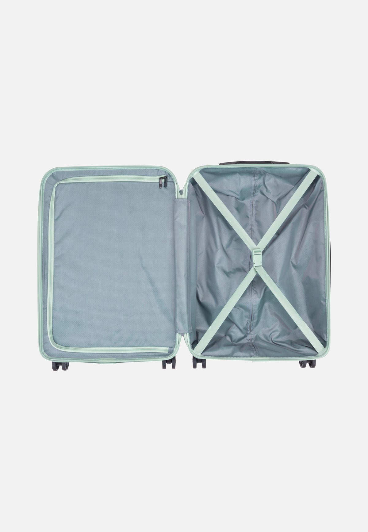 travelite Bali 4w Trolley M Mint Suitcase