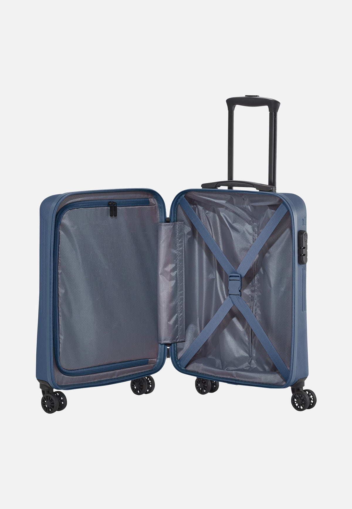 travelite Bali 4w Trolley S Blau Suitcase