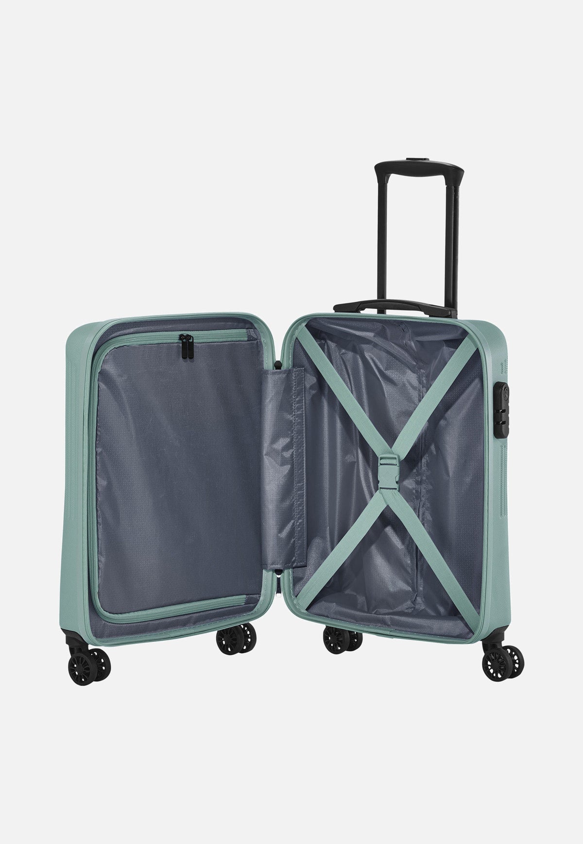 travelite Bali 4w Trolley S Mint Suitcase