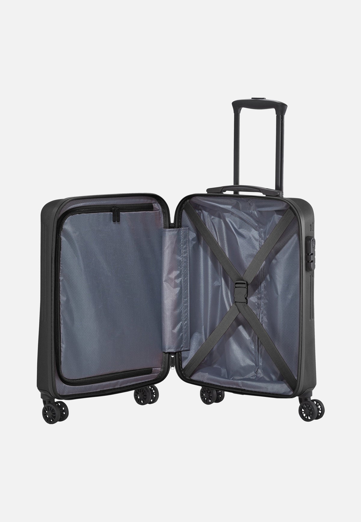 travelite Bali 4w Trolley S Schwarz Suitcase