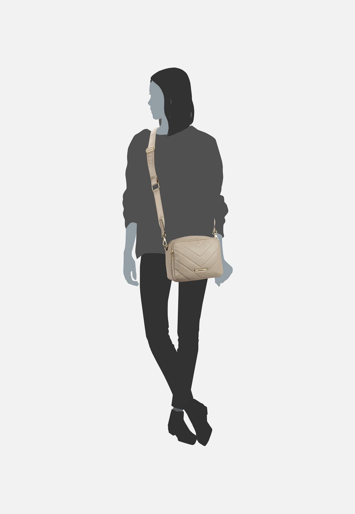 travelite Barbara Cozy CB Sand Crossbody Bag