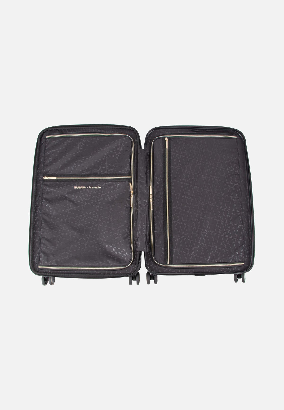 travelite Barbara Novelty 4W Trolley M Black Suitcase