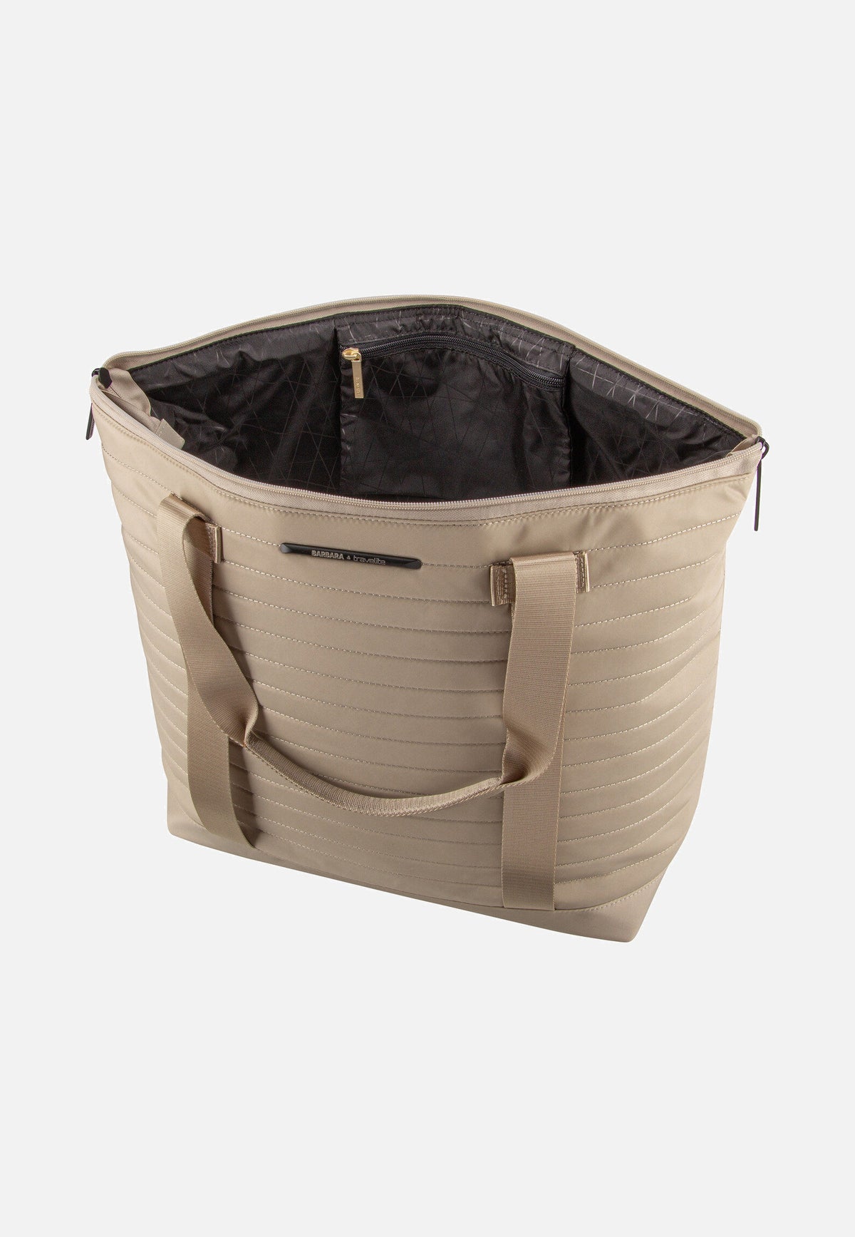travelite Barbara Stepp 2in1 SHO Satin Nude Rugtassen