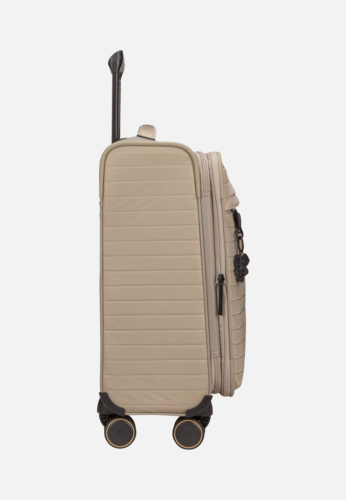 travelite Barbara Stepp 4W Trolley S Exp Satin Nude Suitcase