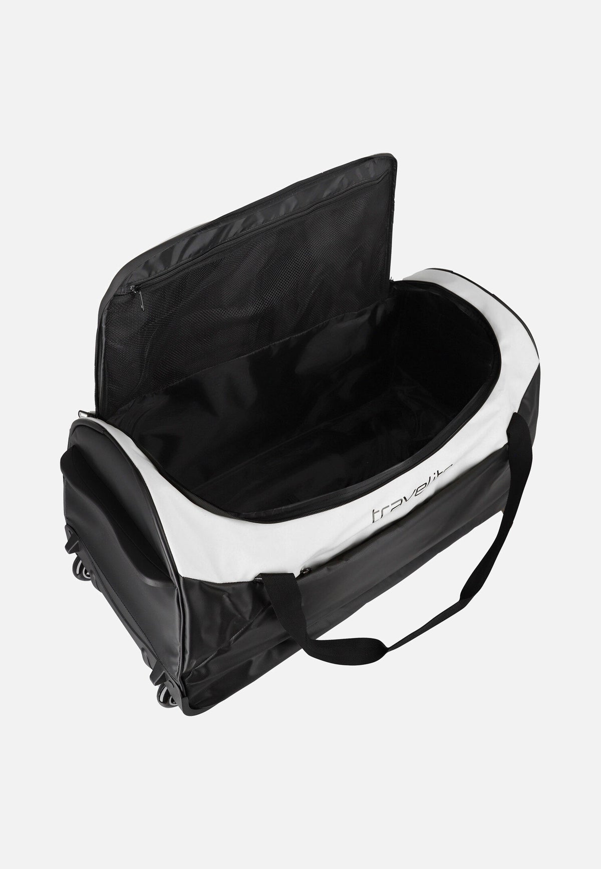 travelite Basics Weiß Borsa da viaggio con ruote