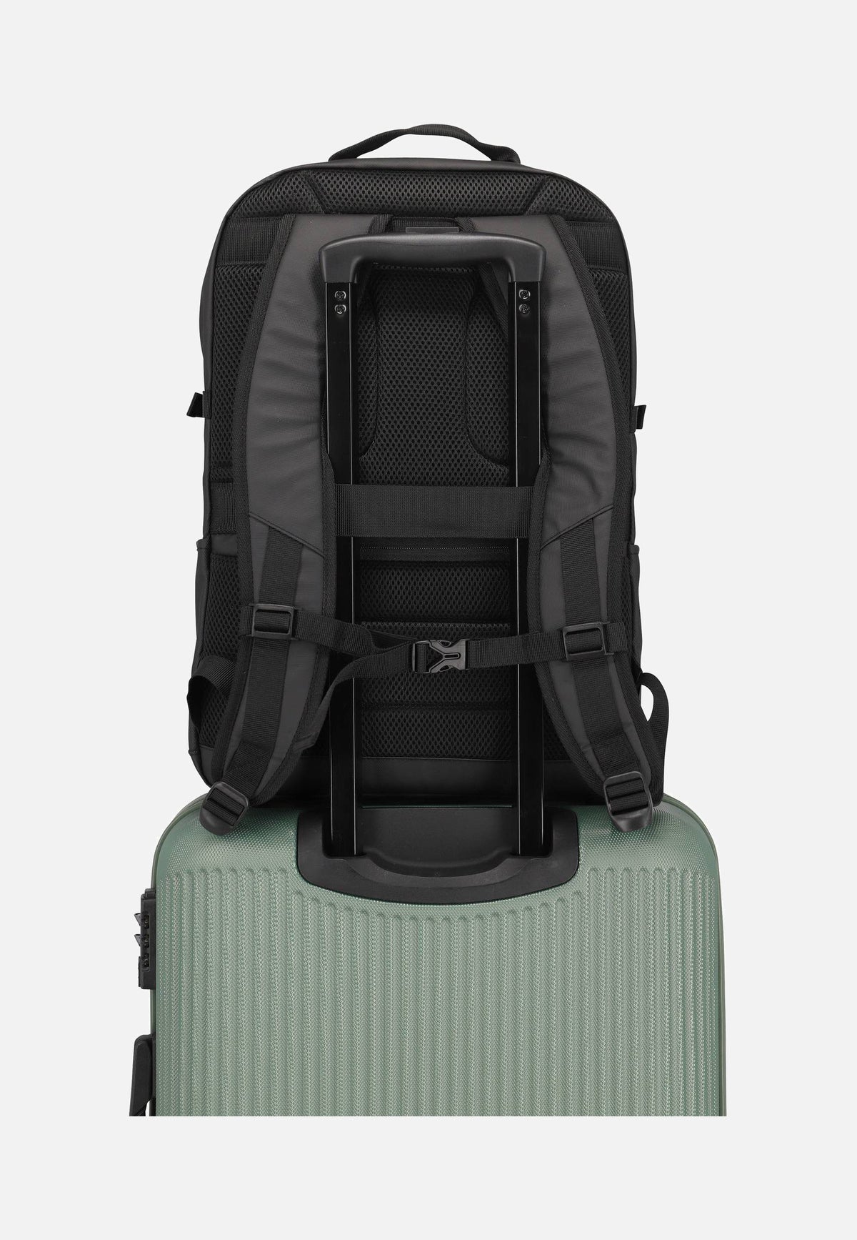 travelite Basics Rollup Daypack Schwarz Rugtassen
