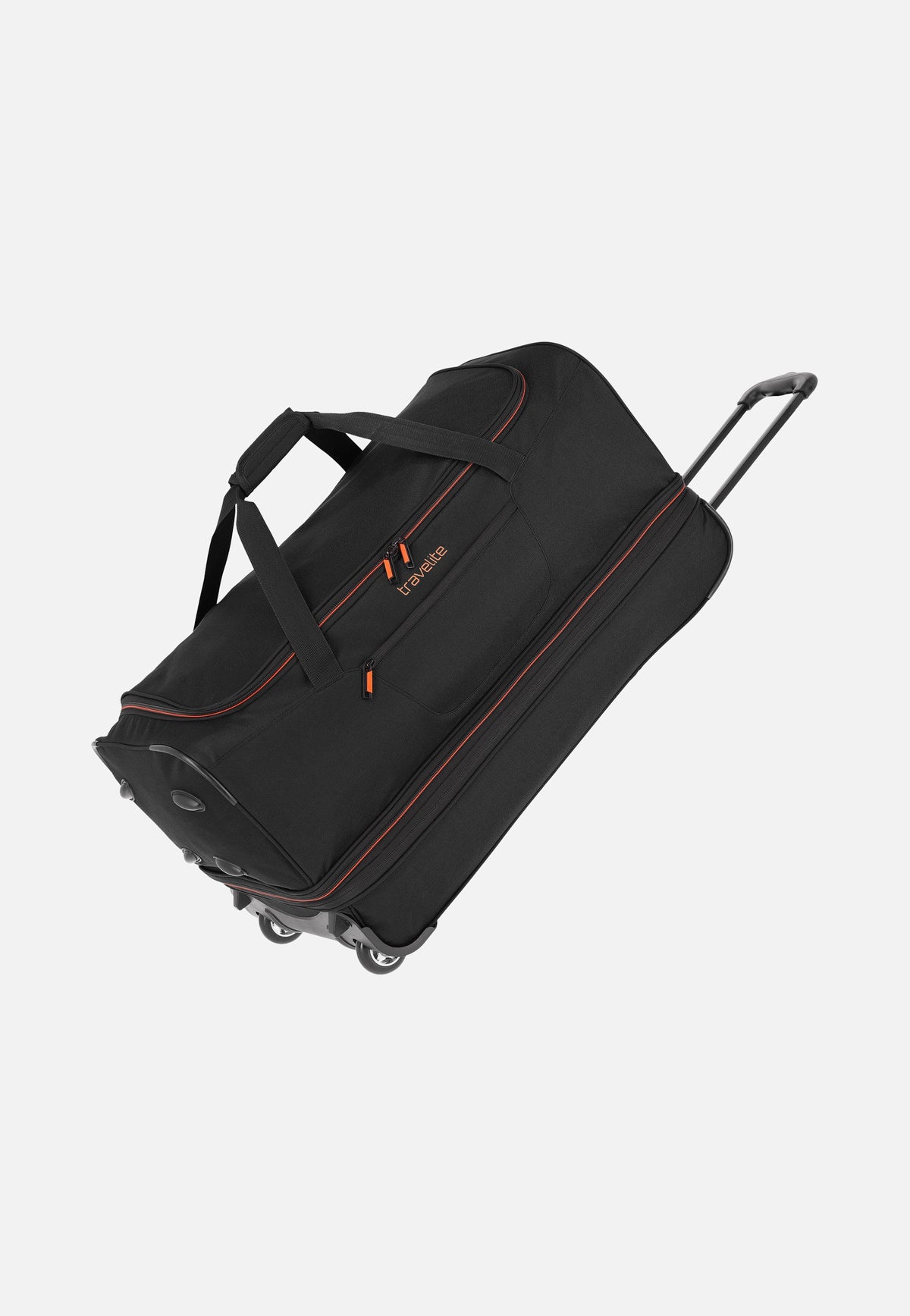travelite Basics Trolley L Schwarz Borsa da viaggio con ruote