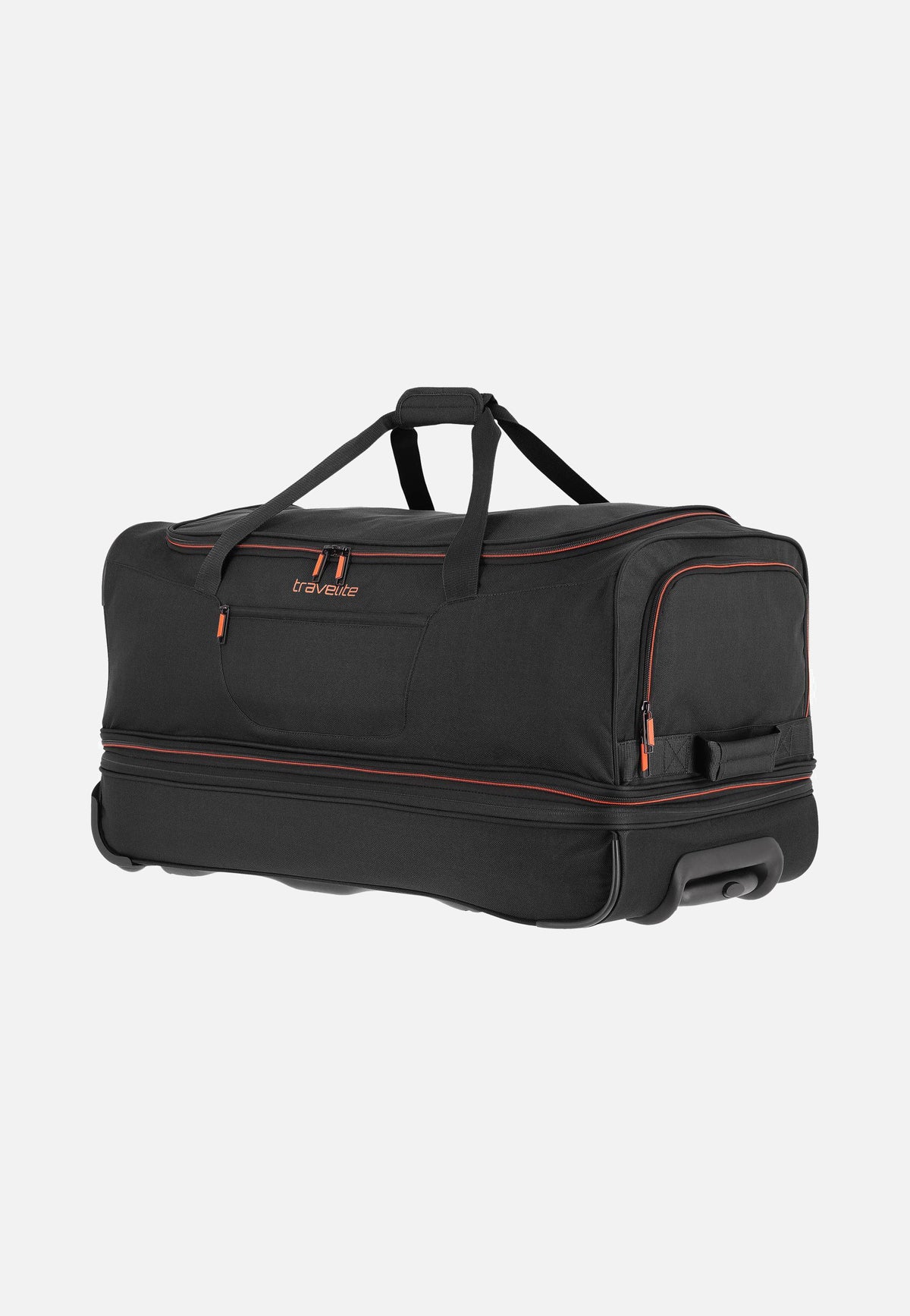 travelite Basics Trolley L Schwarz Borsa da viaggio con ruote