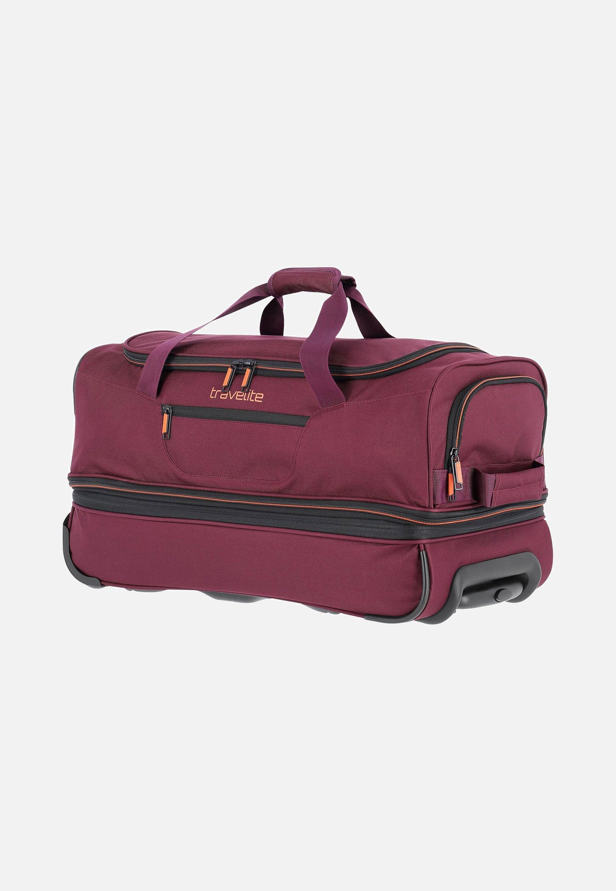 travelite Basics Trolley S Bordeaux Travel Bag with Wheels