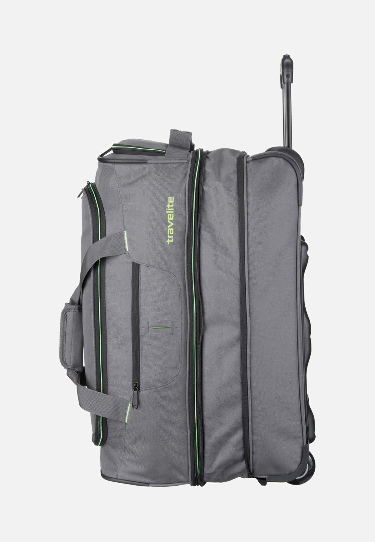 travelite Basics Trolley S Grau Travel Bag with Wheels
