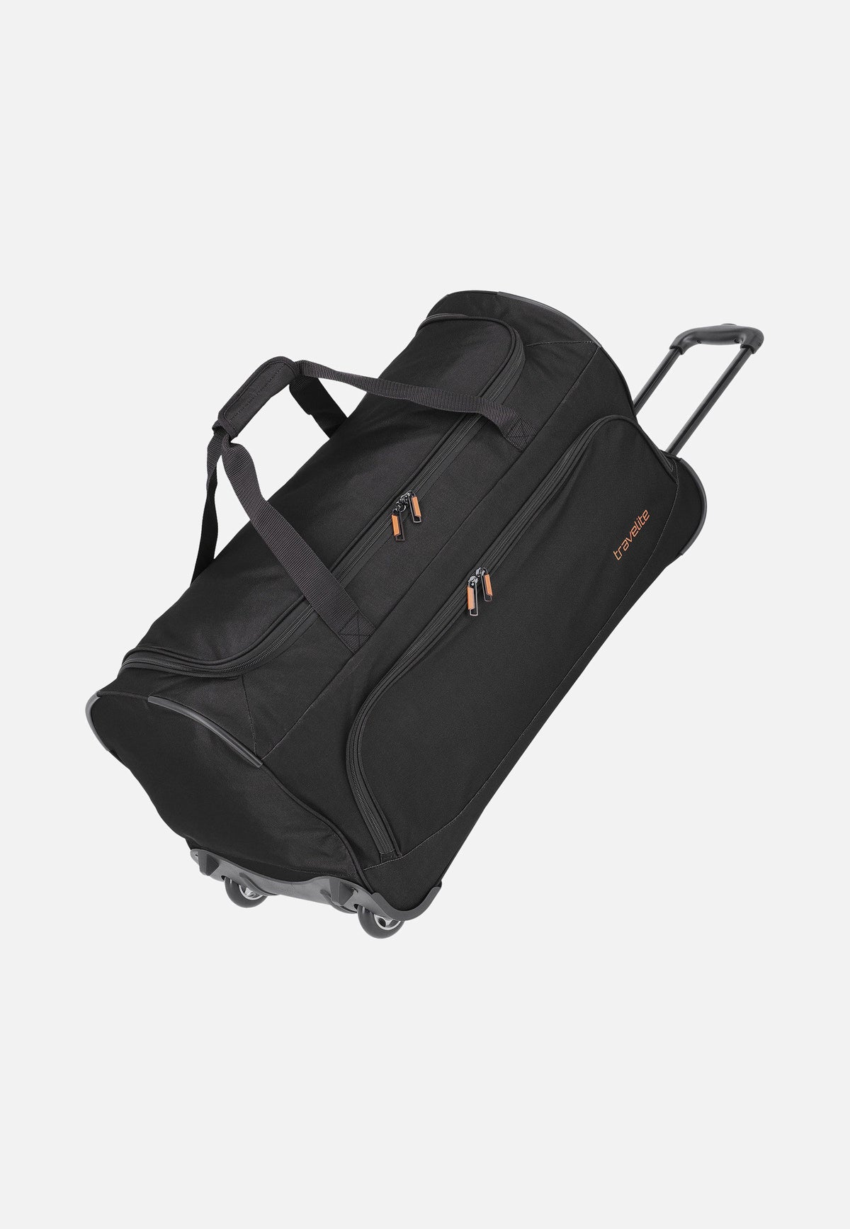 travelite Basics Trolley Schwarz Travel Bag with Wheels