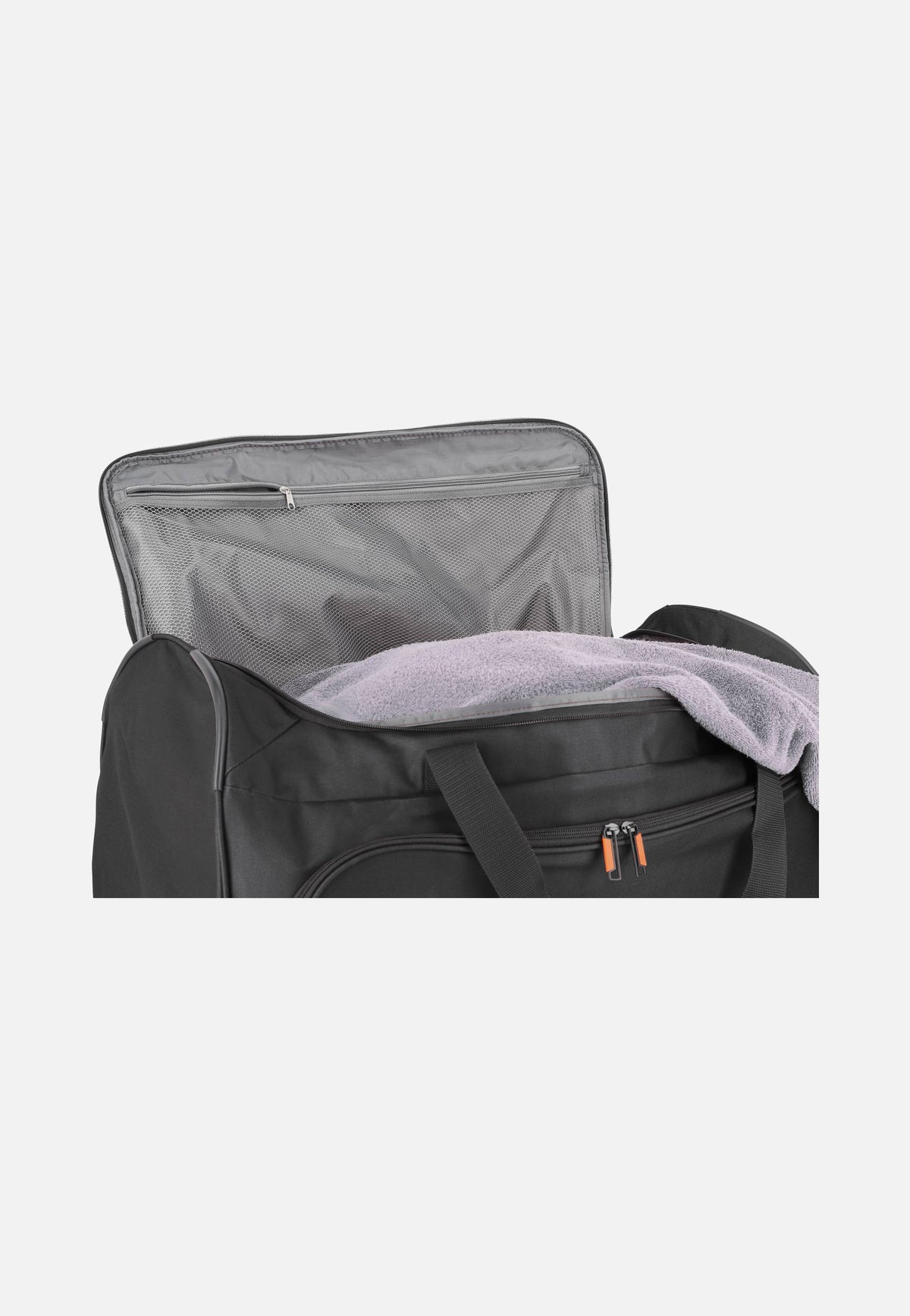 travelite Basics Trolley Schwarz Travel Bag with Wheels
