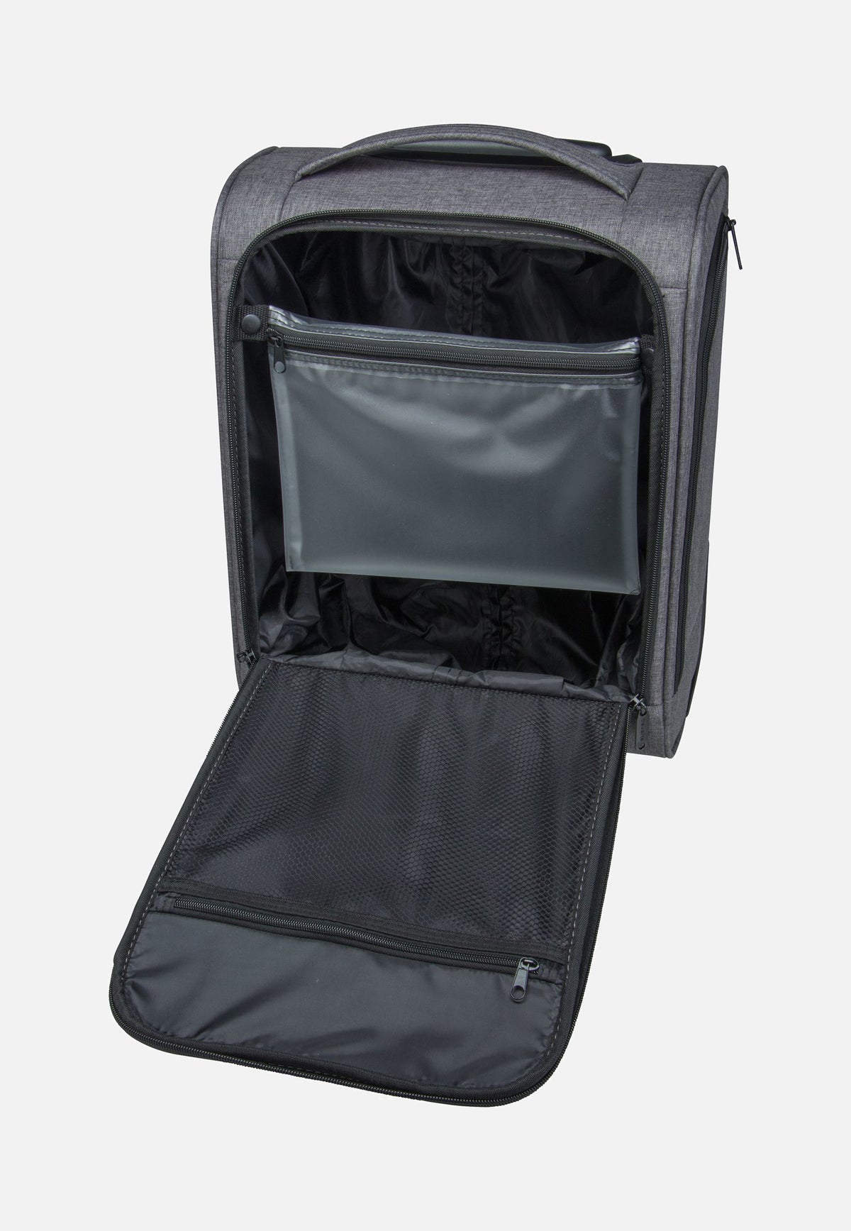 travelite Cabin 2w Bordtrolley Underseater Grau Melange Suitcase