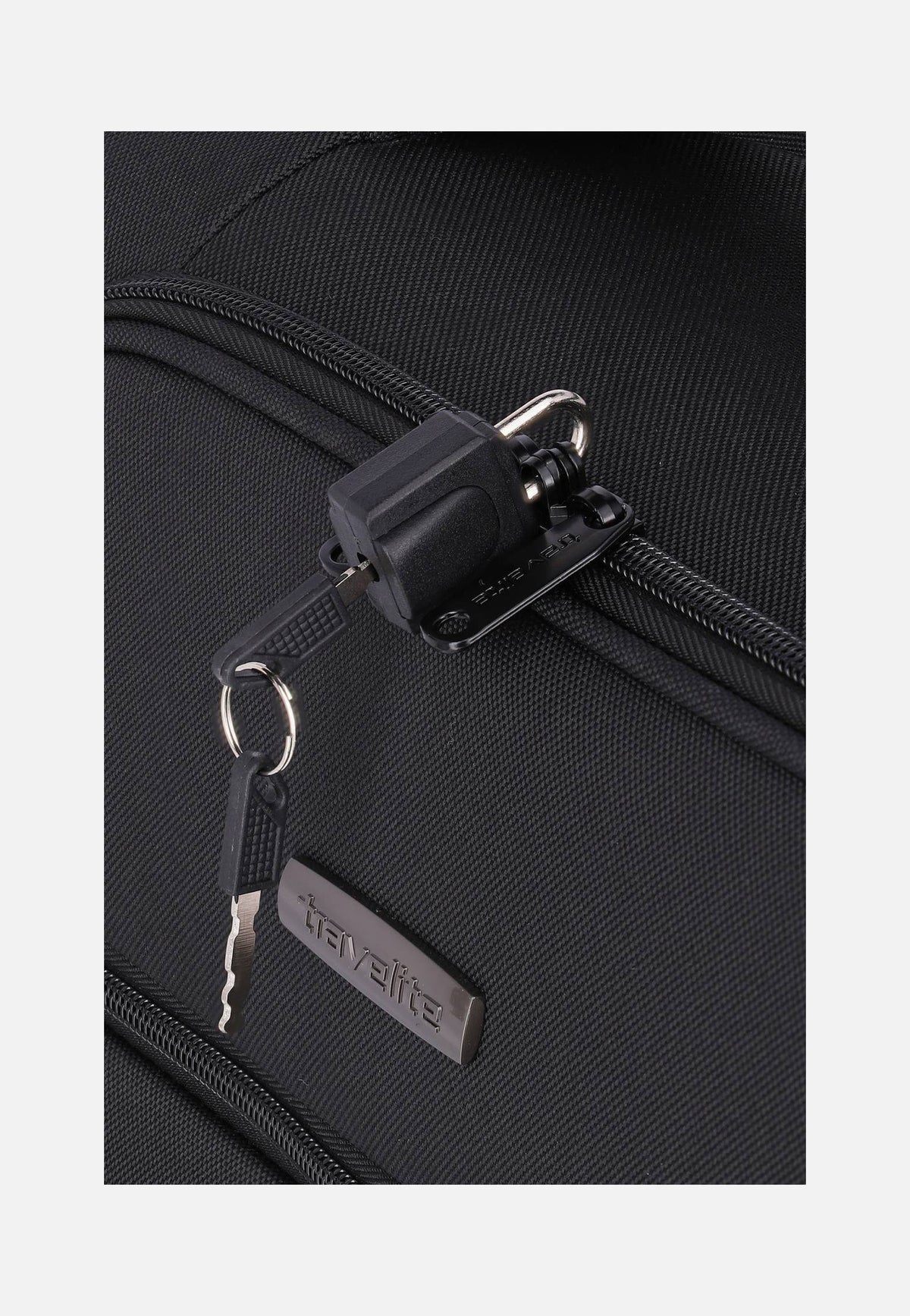 travelite Cabin 2w Bordtrolley Underseater Schwarz Suitcase