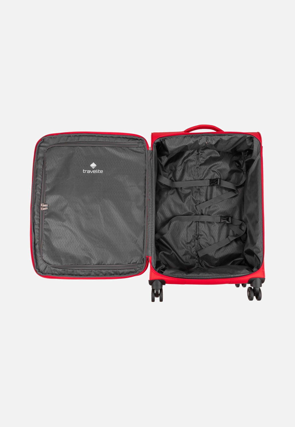 travelite Chios 4w Trolley M Rot Suitcase