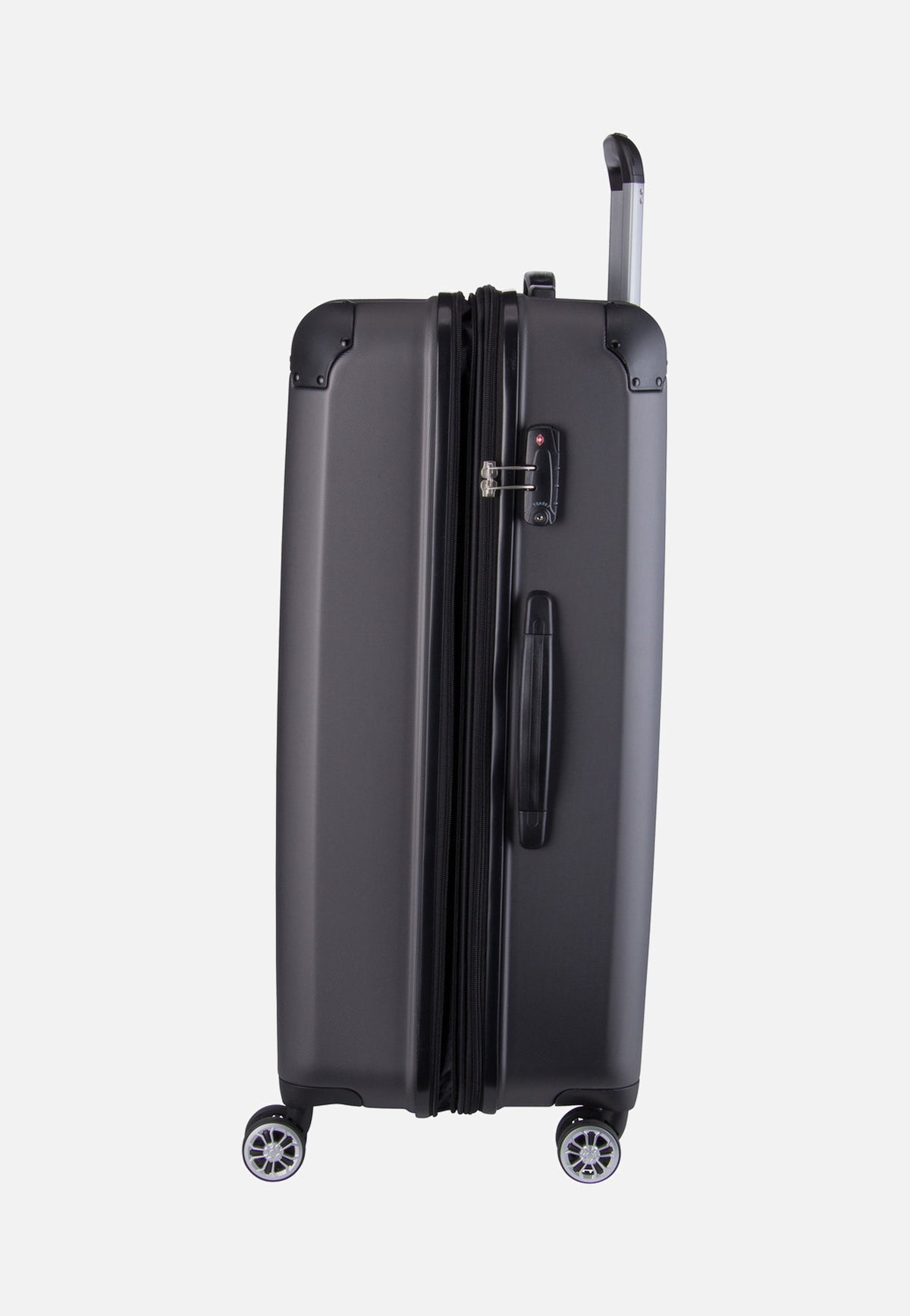 travelite City 4-Rad Trolley L exp Anthrazit Suitcase