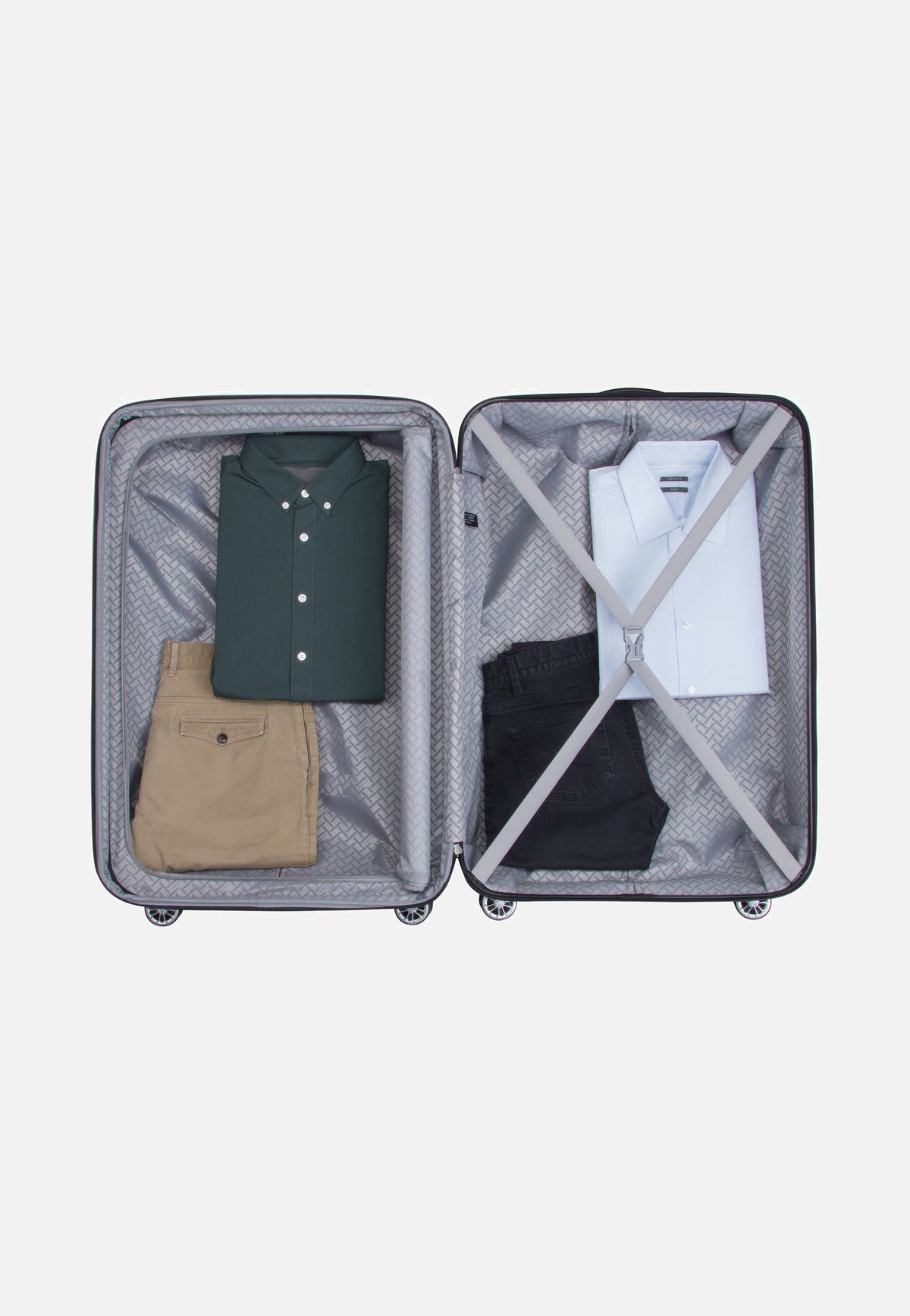travelite City 4-Rad Trolley L exp Anthrazit Suitcase
