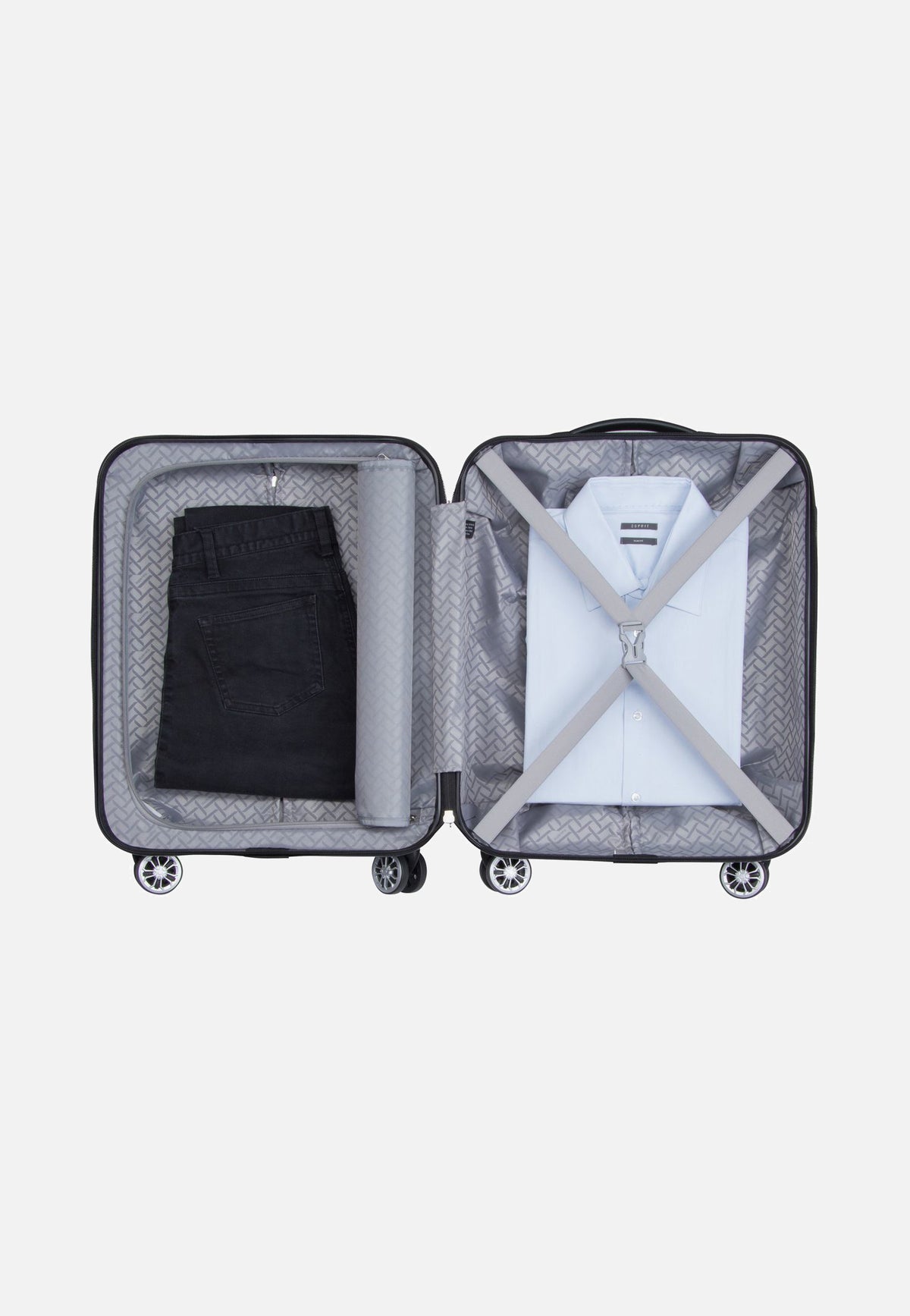 travelite City 4-Rad Trolley S Grün Suitcase
